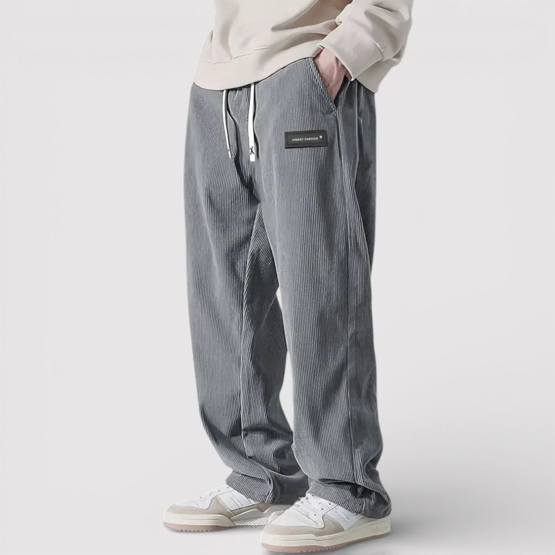 ANDREO | 通気性のあるコーデュロイパンツ