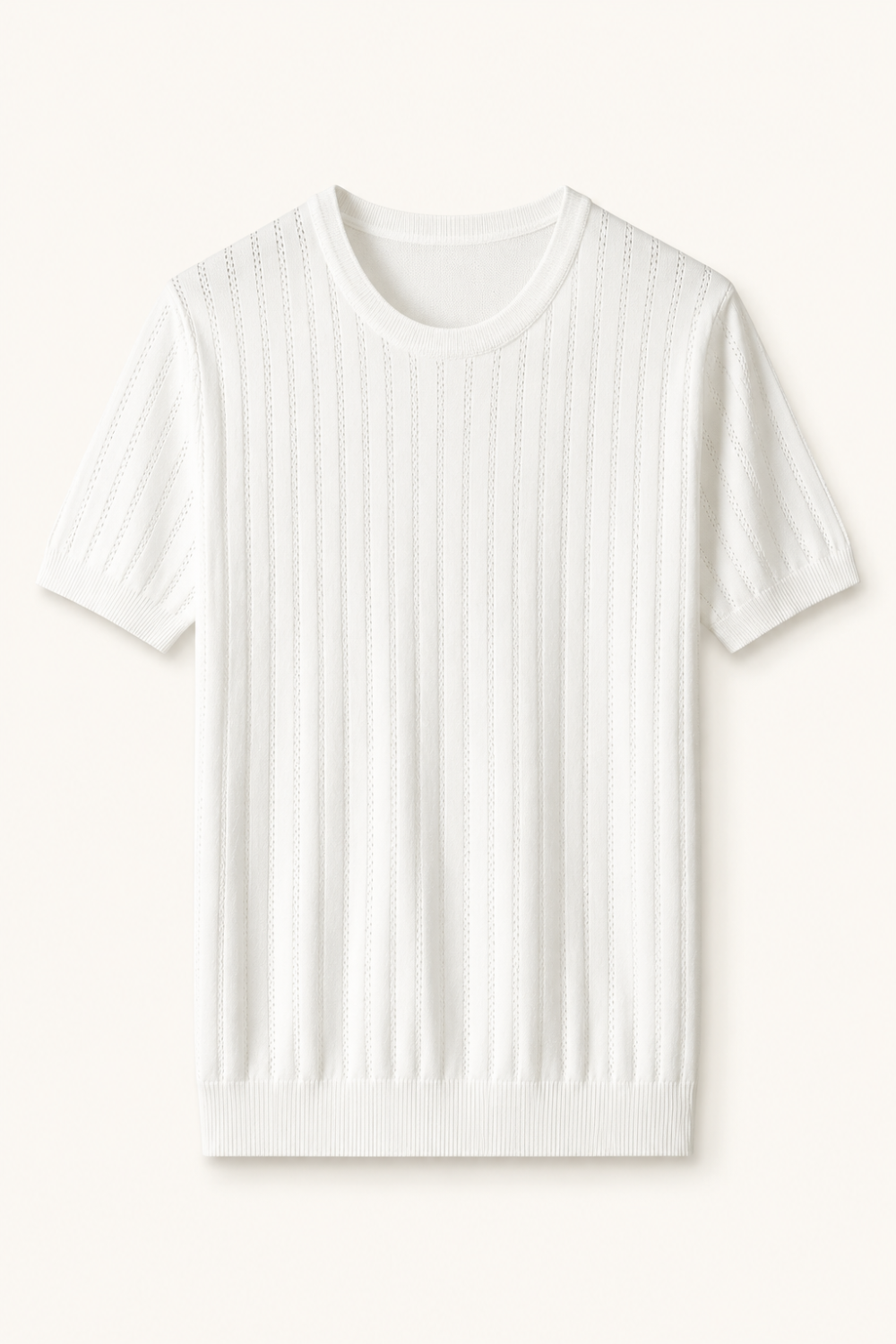 Glatt アイスシルク ポワンテルニットTシャツ