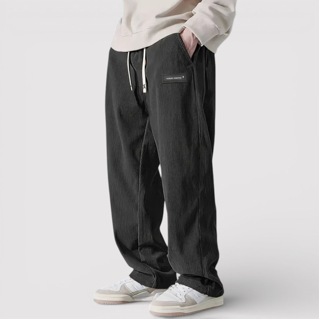 ANDREO | 通気性のあるコーデュロイパンツ