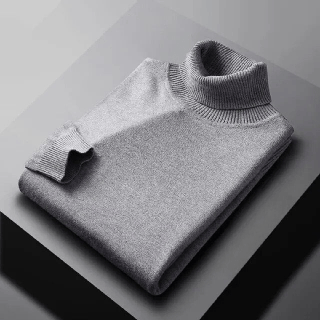 FERRANO カシミヤタートルネックセーター