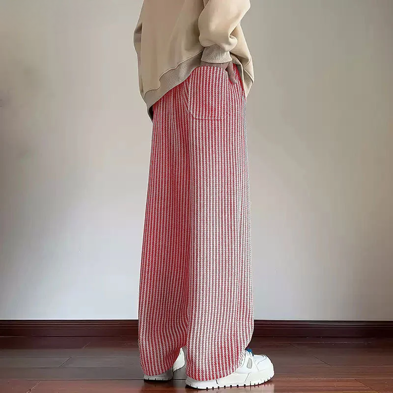 ヘリンボーンスウェットパンツ